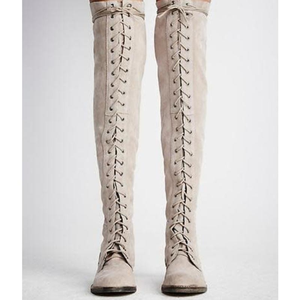 Free People Tennessee Suede Over the Knee Boot 8